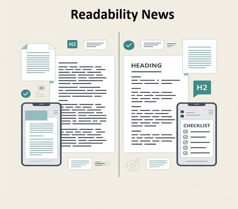 Readability News: 10 Small Changes That Make Text Clearer Fast